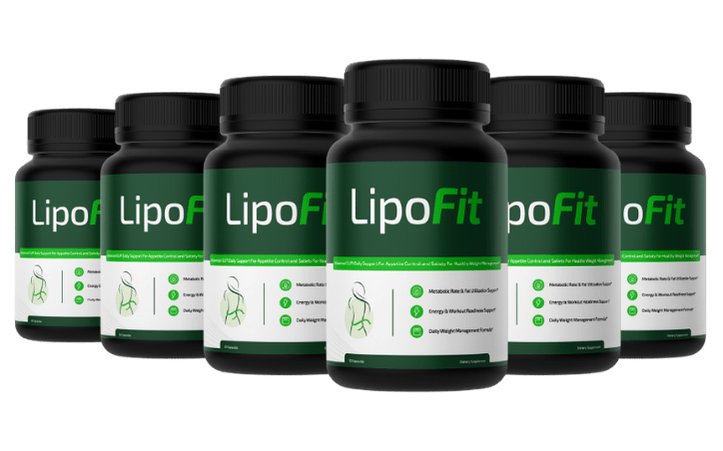 LipoFit 6 bottle pack